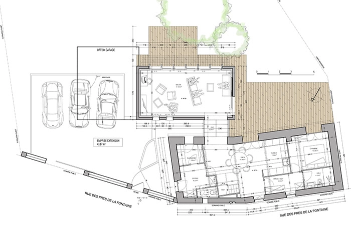 Plan de conception personnalisée – Cabinet d’architecture à Senlisse