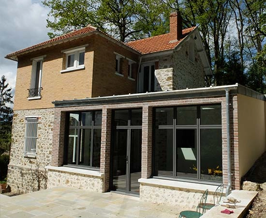 Extension d'une maison 1900